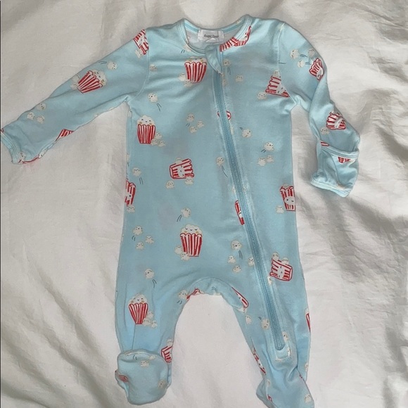 Angel Dear ZIPPER FOOTIE - POPCORN - Picture 4 of 7